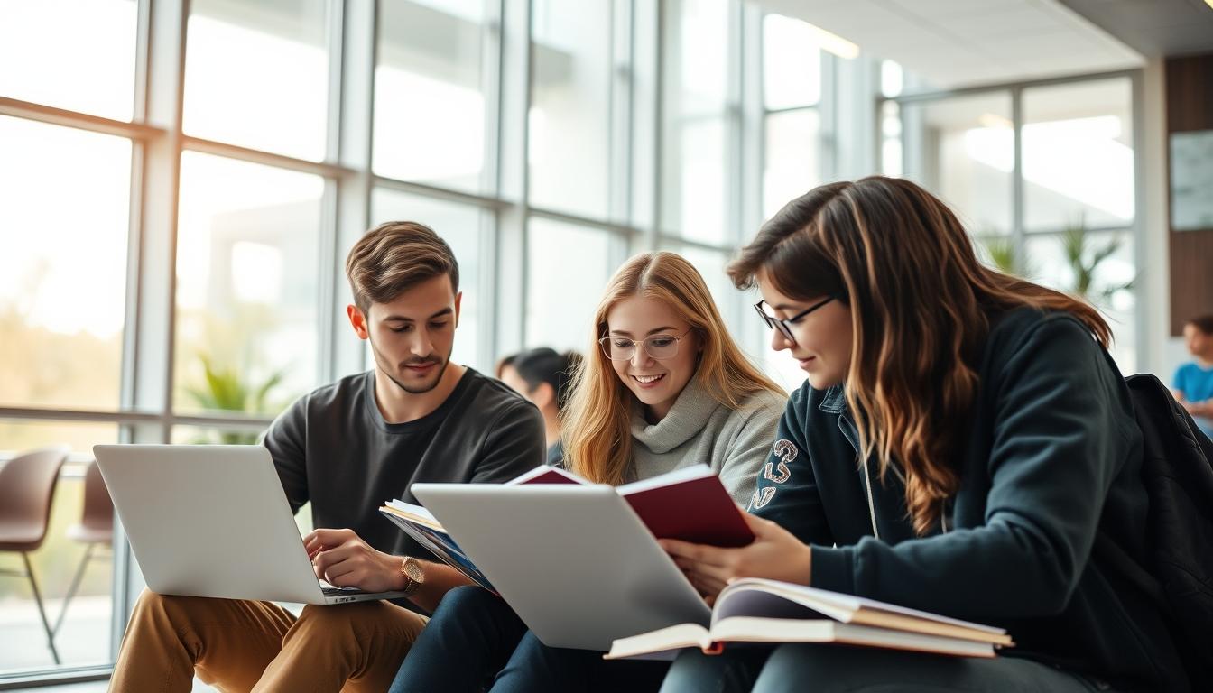 Organized exam preparation notes and academic planner