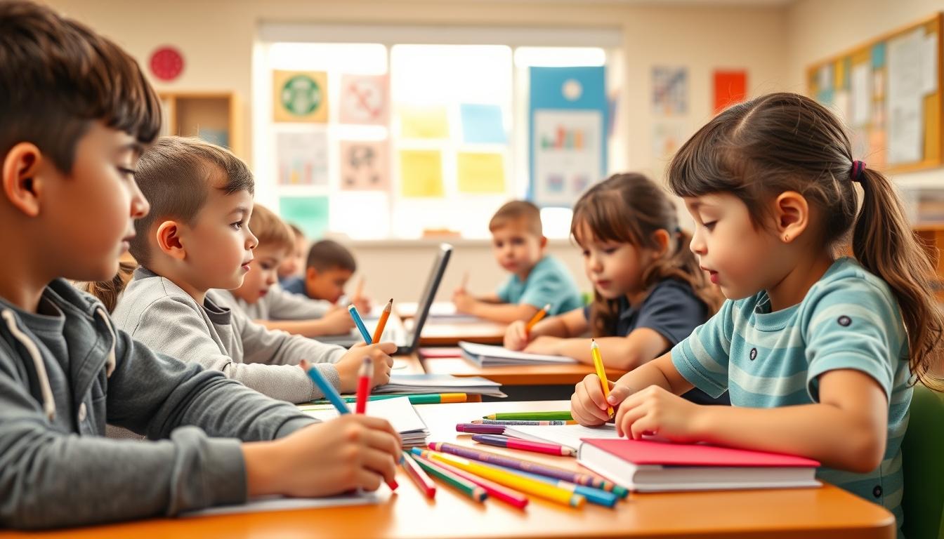 Student preparing for exams with study materials